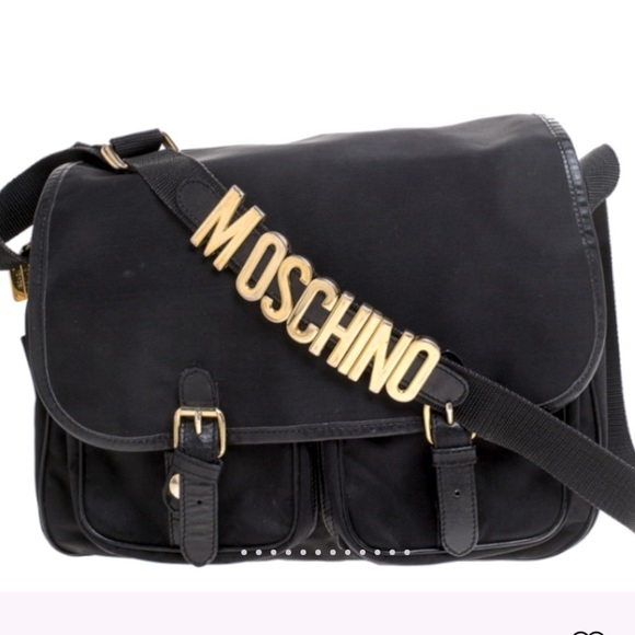 Moschino Handbags - Moschino Nylon Messenger Bag vintage